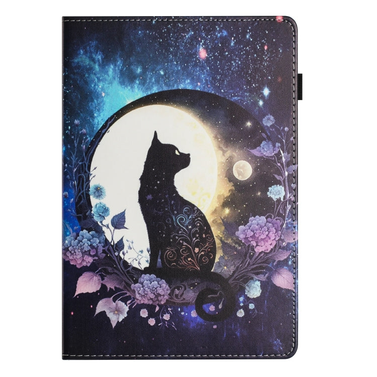 For Amazon Kindle Fire HD 8 2020 2022 Sewing Litchi Texture Smart Leather Tablet Case(Cat) - Amazon by PMC TechLife | Online Shopping South Africa | PMC TechLife | Buy Now Pay Later Mobicred