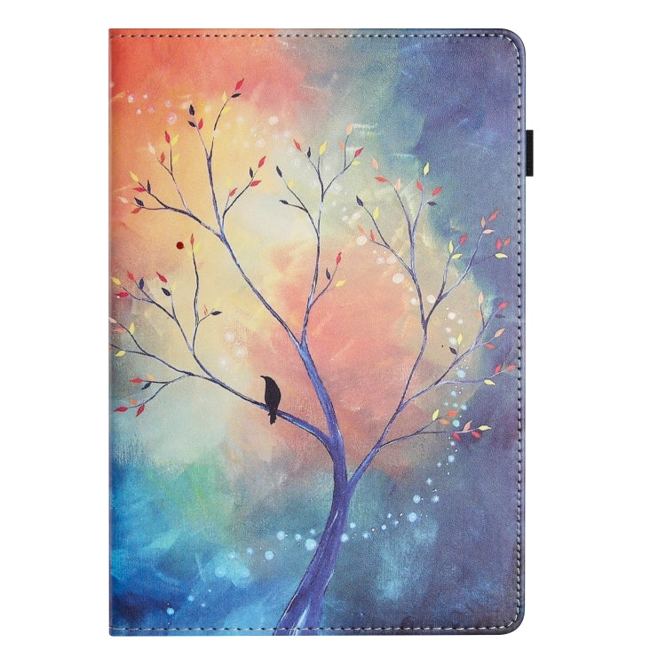 For Amazon Kindle Fire Max 11 2023 Sewing Litchi Texture Smart Leather Tablet Case(Oil Painting Tree) - Amazon by PMC TechLife | Online Shopping South Africa | PMC TechLife | Buy Now Pay Later Mobicred