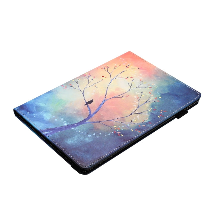 For Amazon Kindle Fire Max 11 2023 Sewing Litchi Texture Smart Leather Tablet Case(Oil Painting Tree) - Amazon by PMC TechLife | Online Shopping South Africa | PMC TechLife | Buy Now Pay Later Mobicred