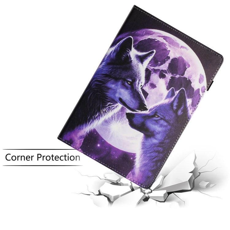 For Lenovo Tab M10 HD Gen 2 Sewing Litchi Texture Smart Leather Tablet Case(Wolf) - Lenovo by PMC TechLife | Online Shopping South Africa | PMC TechLife | Buy Now Pay Later Mobicred