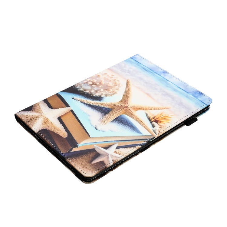 For Lenovo Tab M10 Plus 3rd Gen Sewing Litchi Texture Smart Leather Tablet Case(Starfish) - Lenovo by PMC TechLife | Online Shopping South Africa | PMC TechLife | Buy Now Pay Later Mobicred