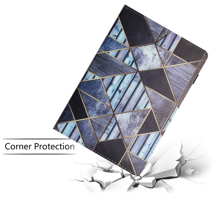 For Lenovo Tab P11 Sewing Litchi Texture Smart Leather Tablet Case(Marble) - Lenovo by PMC TechLife | Online Shopping South Africa | PMC TechLife | Buy Now Pay Later Mobicred