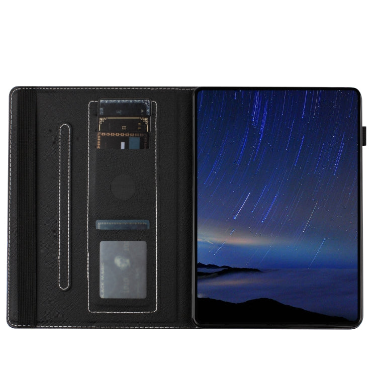For Huawei MediaPad T5 10 Sewing Litchi Texture Smart Leather Tablet Case(Butterfly) - Huawei by PMC TechLife | Online Shopping South Africa | PMC TechLife | Buy Now Pay Later Mobicred