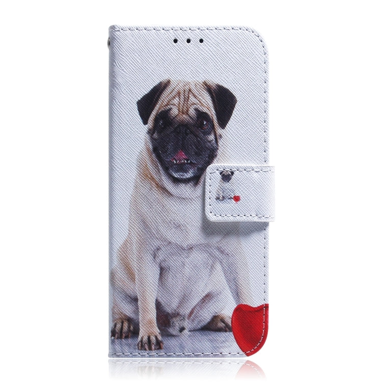 For Honor Magic6 Pro Coloured Drawing Flip Leather Phone Case(Pug) - free shipping - PMC Jewellery - Order now!