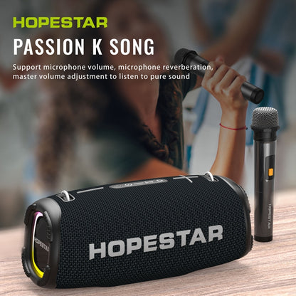 HOPESTAR A6 Max IPX6 Waterproof Outdoor Portable Bluetooth Speaker(Red) - Desktop Speaker by HOPESTAR | Online Shopping South Africa | PMC Jewellery | Buy Now Pay Later Mobicred