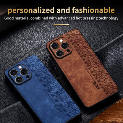 For iPhone 16 Pro Max AZNS 3D Embossed Skin Feel Phone Case(Sapphire Blue) - iPhone 16 Pro Max Cases by AZNS | Online Shopping South Africa | PMC Jewellery | Buy Now Pay Later Mobicred