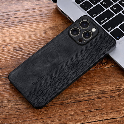 For iPhone 16 Pro AZNS 3D Embossed Skin Feel Phone Case(Black) - iPhone 16 Pro Cases by AZNS | Online Shopping South Africa | PMC Jewellery | Buy Now Pay Later Mobicred