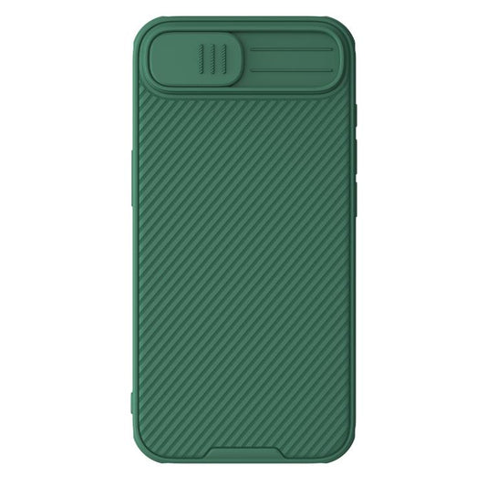 For iPhone 16e NILLKIN CamShield Pro PC Phone Case(Green) - iPhone 16e Cases by NILLKIN | Online Shopping South Africa | PMC Jewellery | Buy Now Pay Later Mobicred