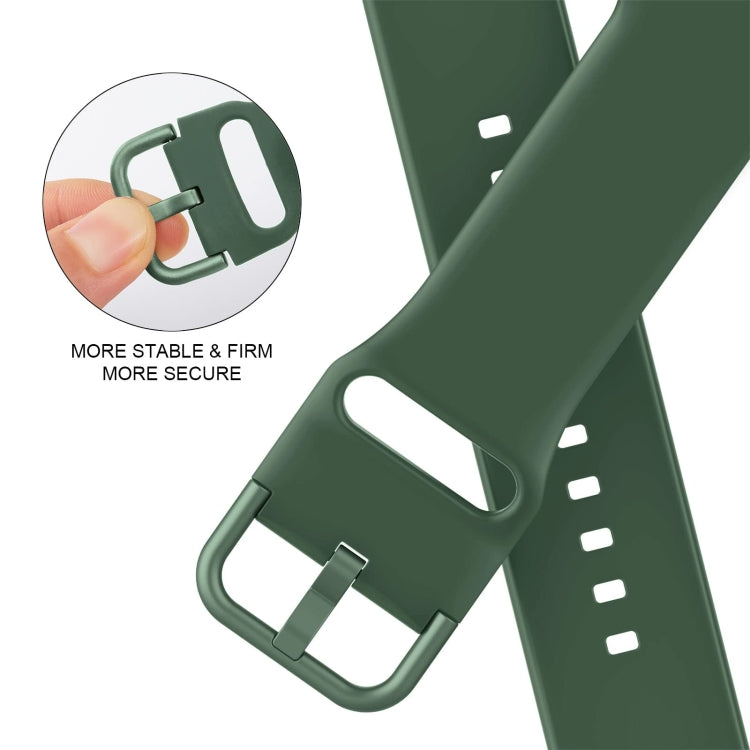 For Apple Watch SE 40mm Pin Buckle Silicone Watch Band(Clover) - free shipping - PMC TechLife - Order now!