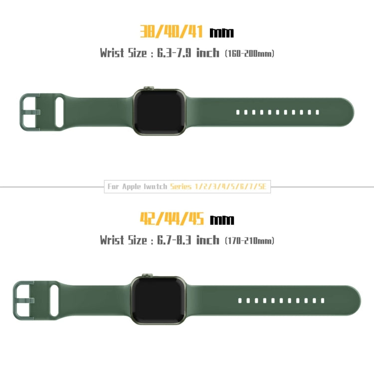 For Apple Watch SE 44mm Pin Buckle Silicone Watch Band(Clover) - free shipping - PMC TechLife - Order now!
