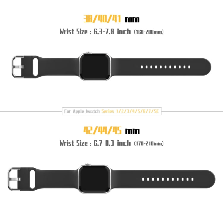 For Apple Watch 38mm Pin Buckle Silicone Watch Band(Light Grey) - free shipping - PMC TechLife - Order now!