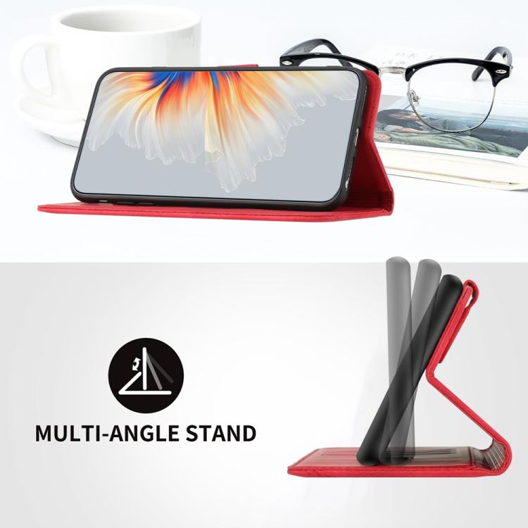 For iPhone 17 Pro Heart Pattern Skin Feel Leather Phone Case(Red) - free shipping - PMc TechLife - Order now!