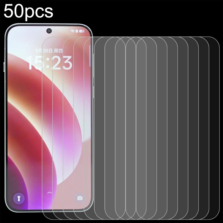 For OPPO Find X8 50pcs 0.26mm 9H 2.5D Tempered Glass Film - Find X8 Tempered Glass by PMC Jewellery | Online Shopping South Africa | PMC Jewellery | Buy Now Pay Later Mobicred