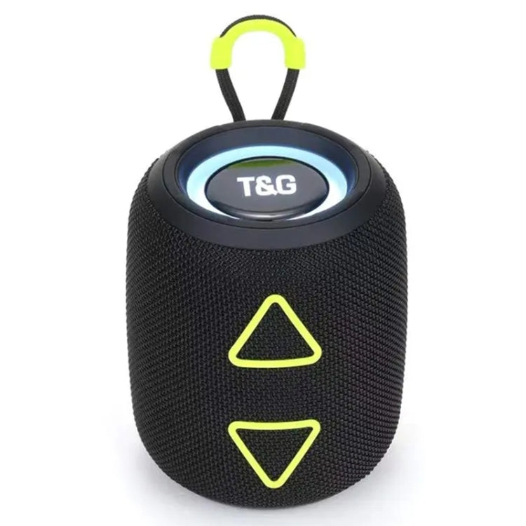 T&G TG655 Outdoor Portable TWS Wireless Bluetooth Speaker LED Light Stereo Subwoofer(Black) - Desktop Speaker by T&G | Online Shopping South Africa | PMC Jewellery | Buy Now Pay Later Mobicred