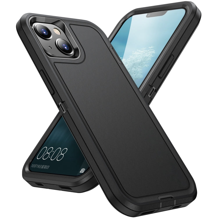 For iPhone 15 Life Waterproof Rugged Phone Case(Black) - iPhone 15 Cases by PMC TechLife | Online Shopping South Africa | PMC TechLife | Buy Now Pay Later Mobicred