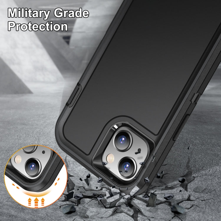 For iPhone 15 Life Waterproof Rugged Phone Case(Black) - iPhone 15 Cases by PMC TechLife | Online Shopping South Africa | PMC TechLife | Buy Now Pay Later Mobicred