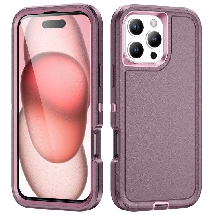 For iPhone 16 Pro Life Waterproof Rugged Phone Case(Purple + Pink) - iPhone 16 Pro Cases by PMC Jewellery | Online Shopping South Africa | PMC Jewellery | Buy Now Pay Later Mobicred