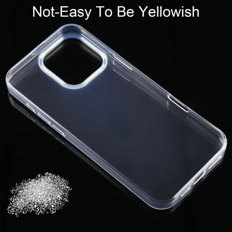 For iPhone 16 Pro Max Ultra-thin Transparent TPU Phone Case - iPhone 16 Pro Max Cases by PMC TechLife | Online Shopping South Africa | PMC TechLife | Buy Now Pay Later Mobicred