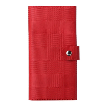 For iPhone 14 Plus ViLi GHB Series MagSafe Magnetic Zipper Leather Phone Case(Red) - iPhone 14 Plus Cases by ViLi | Online Shopping South Africa | PMC Jewellery | Buy Now Pay Later Mobicred