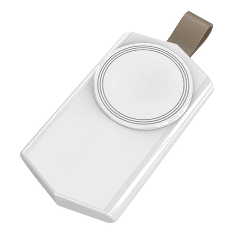 For Apple Watch Series USB Port Portable Magnetic Wireless Charger(White) - Charger / Holder by PMC TechLife | Online Shopping South Africa | PMC TechLife | Buy Now Pay Later Mobicred