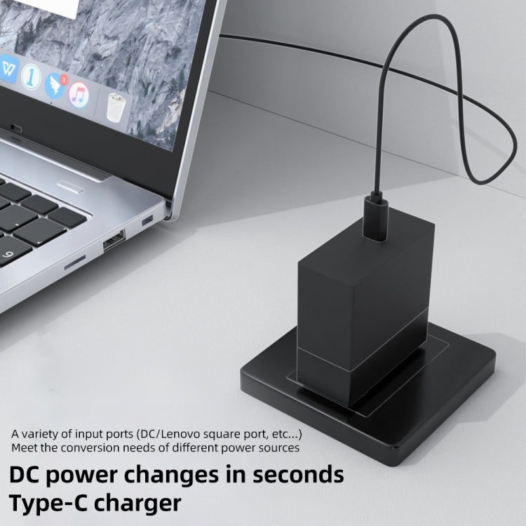 100W N 3.5X1.35mm Female to USB-C/Type-C Male Plug Charging Adapter - Universal Power Adapter by PMC TechLife | Online Shopping South Africa | PMC TechLife | Buy Now Pay Later Mobicred
