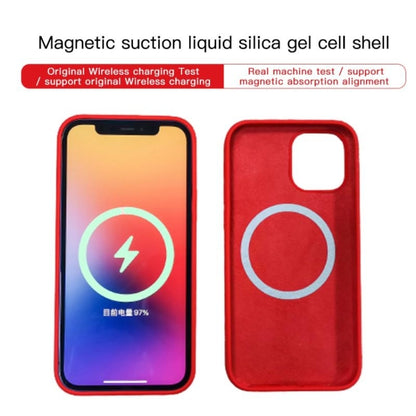 For iPhone 16 Plus Liquid Silicone Full Coverage MagSafe Phone Case(Red) - iPhone 16 Plus Cases by PMC Jewellery | Online Shopping South Africa | PMC Jewellery | Buy Now Pay Later Mobicred