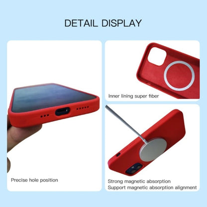 For iPhone 16 Plus Liquid Silicone Full Coverage MagSafe Phone Case(Red) - iPhone 16 Plus Cases by PMC Jewellery | Online Shopping South Africa | PMC Jewellery | Buy Now Pay Later Mobicred