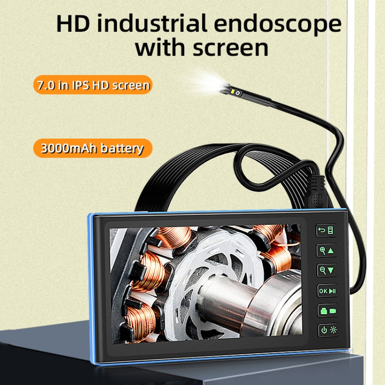 T23 7.9mm Three Lenses 7 inch Screen Industrial Endoscope, Spec:5m Tube -  by PMC TechLife | Online Shopping South Africa | PMC TechLife | Buy Now Pay Later Mobicred