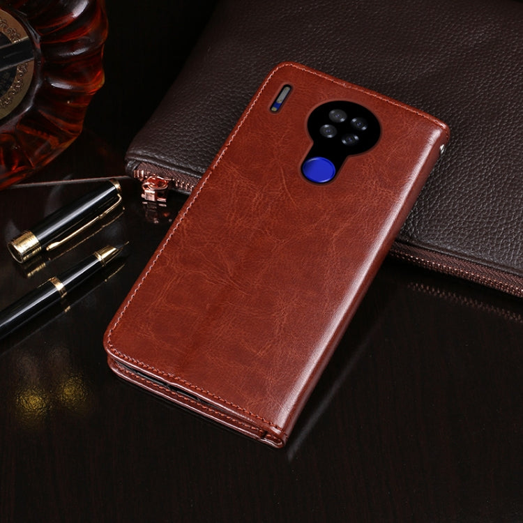 For Blackview A80 idewei Crazy Horse Texture Horizontal Flip Leather Case with Holder & Card Slots & Wallet(Sky Blue) - More Brand by idewei | Online Shopping South Africa | PMC TechLife | Buy Now Pay Later Mobicred