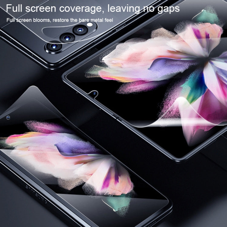 For vivo X Fold2 3 in 1 Full Screen Protector Explosion-proof Hydrogel Film - vivo Tempered Glass by PMC Jewellery | Online Shopping South Africa | PMC Jewellery