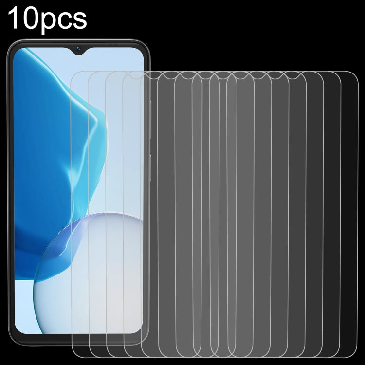 For DOOGEE N55 Pro 10pcs 0.26mm 9H 2.5D Tempered Glass Film - For Doogee by PMC Jewellery | Online Shopping South Africa | PMC Jewellery | Buy Now Pay Later Mobicred