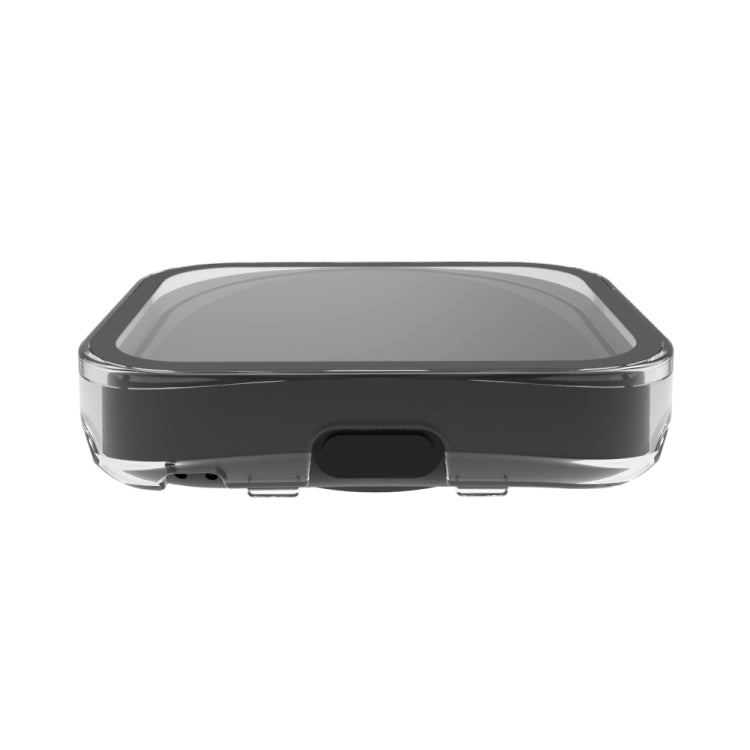 For Amazfit Bip 5 PC + Tempered Film Integrated Watch Protective Case(Dark Green) - Watch Cases by PMC TechLife | Online Shopping South Africa | PMC TechLife | Buy Now Pay Later Mobicred