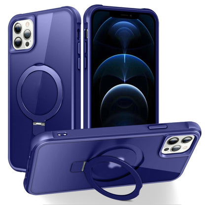 For iPhone 13 Pro Max / 12 Pro Max MagSafe Magnetic Holder Phone Case(Klein Blue) - iPhone 13 Pro Max Cases by PMC Jewellery | Online Shopping South Africa | PMC Jewellery