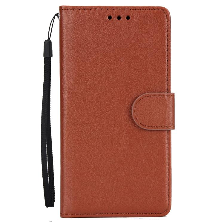 For iPhone 16e 3-Card Slots Multifunctional Leather Phone Case(Brown) - free shipping - PMC TechLife - Order now!