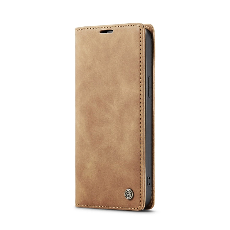 For iPhone 15 CaseMe 013 Multifunctional Horizontal Flip Leather Phone Case(Brown) - iPhone 15 Cases by CaseMe | Online Shopping South Africa | PMC Jewellery | Buy Now Pay Later Mobicred