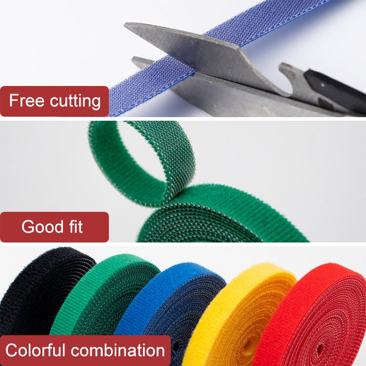 1.2cm 3m Reusable & Dividable Hook and Loop Cable Ties(Random Color Delivery) - free shipping - PMC TechLife - Order now!