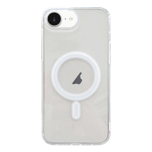 For iPhone 16e MagSafe Magnetic Clear Acrylic TPU Phone Case(Transparent) - iPhone 16e Cases by PMC Jewellery | Online Shopping South Africa | PMC Jewellery | Buy Now Pay Later Mobicred