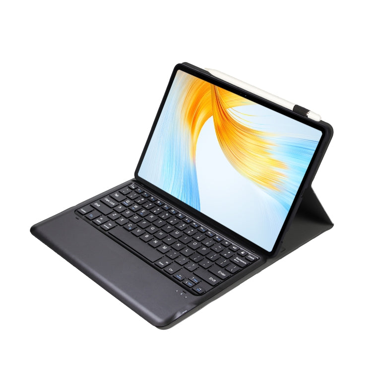 For Honor MagicPad 13 AH16 TPU Ultra-thin Detachable Bluetooth Keyboard Tablet Leather Case(Black) - Huawei Keyboard by PMC TechLife | Online Shopping South Africa | PMC TechLife