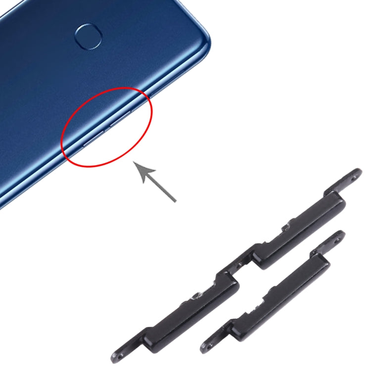 For Samsung Galaxy M10s SM-M107 10pcs Power Button + Volume Control Button(Black) - free shipping - PMc TechLife - Order now!