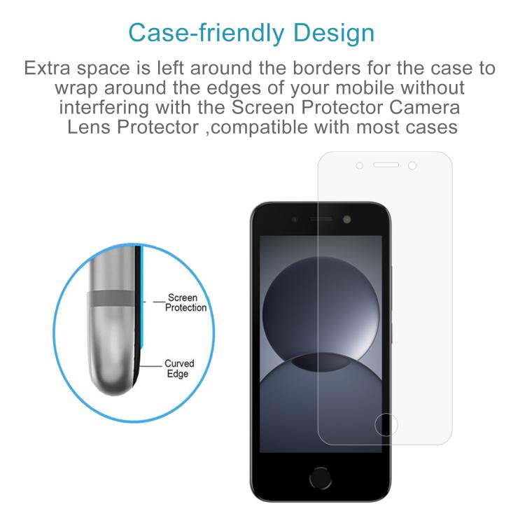 For itel A20 10pcs 0.26mm 9H 2.5D Tempered Glass Film - free shipping - PMC TechLife - Order now!