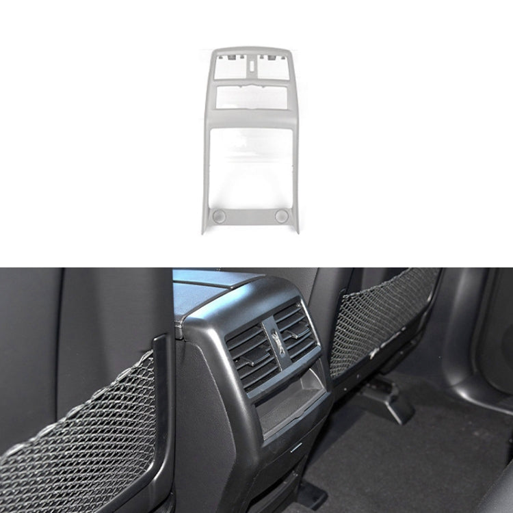 For Mercedes Benz ML320 / GL450 Car Rear Air Conditioner Air Outlet Panel Cover 166 680 7403, Style:Dual Hole(Grey) - Air Conditioning System by PMC Jewellery | Online Shopping South Africa | PMC Jewellery | Buy Now Pay Later Mobicred