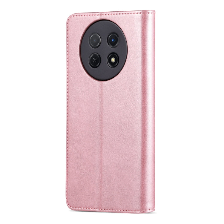 For Huawei Enjoy 60X/nova Y91 AZNS Skin Feel Calf Texture Flip Leather Phone Case(Rose Gold) - Huawei Cases by AZNS | Online Shopping South Africa | PMC Jewellery