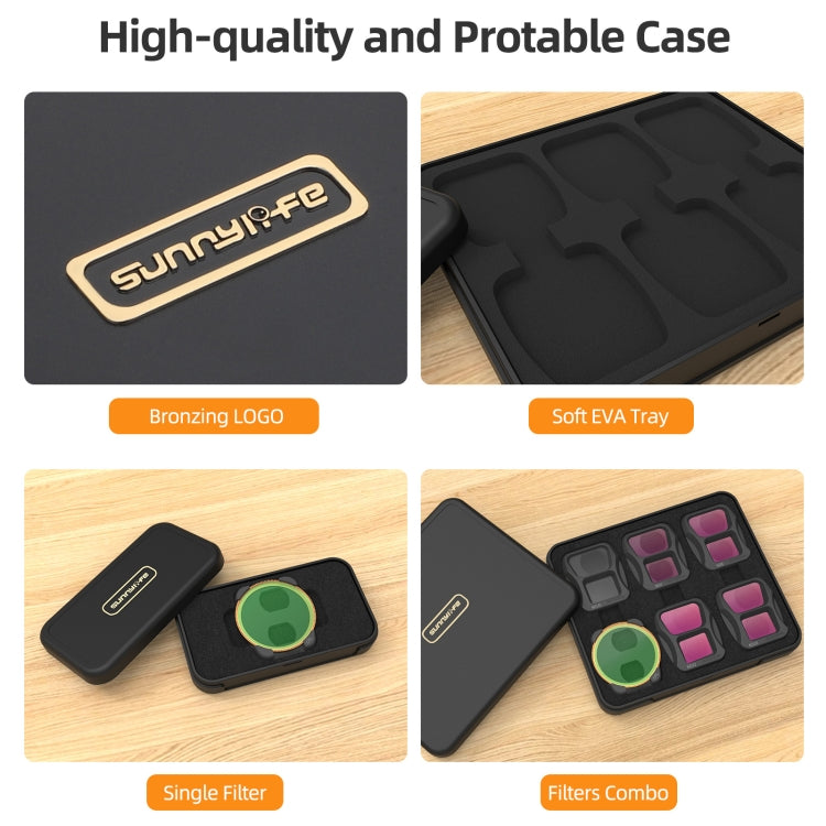For DJI Air 3 Sunnylife Camera Lens Filter, Filter:ND4/PL - Lens Filter by Sunnylife | Online Shopping South Africa | PMC TechLife | Buy Now Pay Later Mobicred