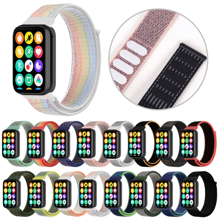 For Xiaomi Smart Band 9 Pro / 8 Pro Nylon Loop Watch Band(Red Black) - free shipping - PMc TechLife - Order now!