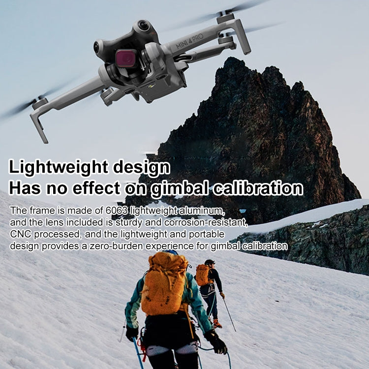 For DJI Mini 4 Pro STARTRC Drone Lens Filter, Lens:CPL ND8/16/32/64/256 - free shipping - PMC TechLife - Order now!