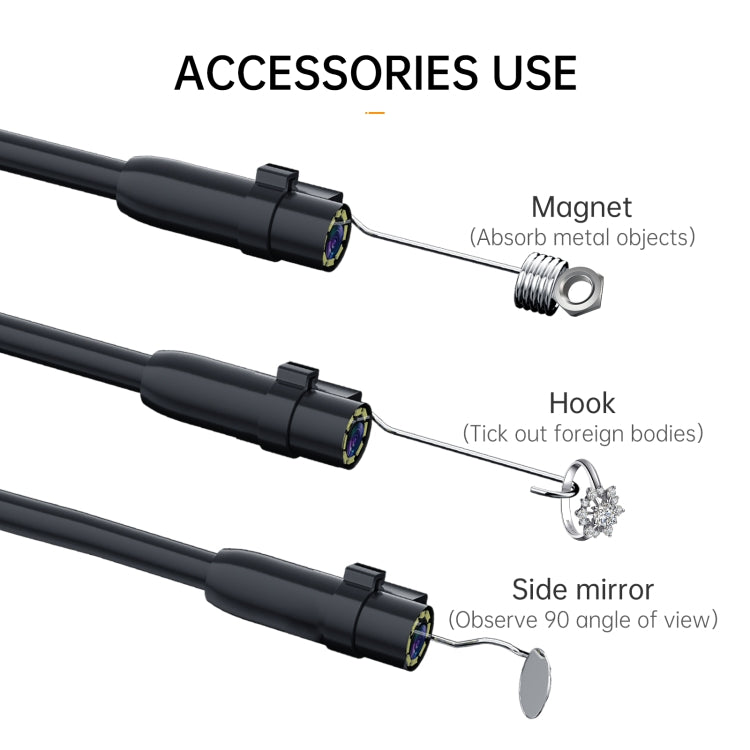 P200 5.5mm Front Lenses Integrated Industrial Pipeline Endoscope with 4.3 inch Screen, Spec:100m Tube -  by PMC Jewellery | Online Shopping South Africa | PMC Jewellery | Buy Now Pay Later Mobicred