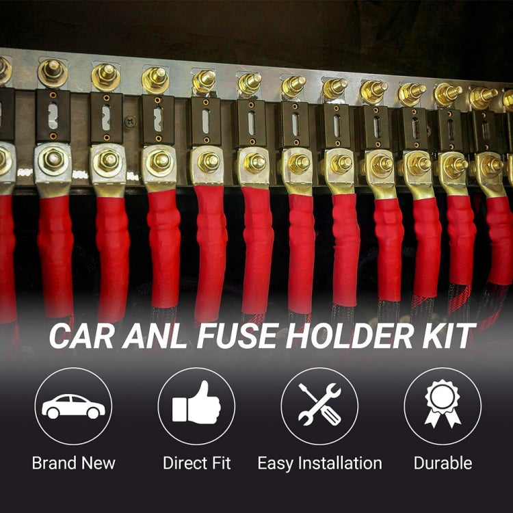 3 in 1 ANL Car Audio Modified Fuse Holder with 200A Fuse, Current:150A - Fuse by PMC Jewellery | Online Shopping South Africa | PMC Jewellery | Buy Now Pay Later Mobicred