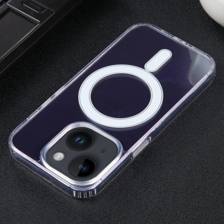 For iPhone 15 GEBEI MagSafe Magnetic Transparent Phone Case(Transparent) - iPhone 15 Cases by GEBEI | Online Shopping South Africa | PMC TechLife