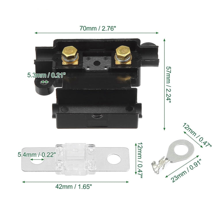 6 in 1 For Dual Battery Systems ANS Car Fuse Holder Fuse Box Kit, Current:150A - Fuse by PMC TechLife | Online Shopping South Africa | PMC TechLife | Buy Now Pay Later Mobicred
