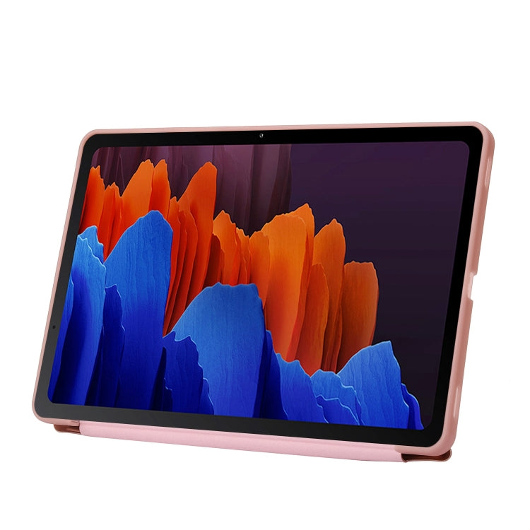 For Samsung Galaxy Tab S9 Deformation Silicone Leather Tablet Case(Black) - Galaxy Tab S9 Cases by PMC TechLife | Online Shopping South Africa | PMC TechLife
